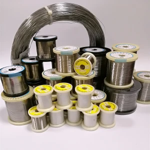 GY Nickel chromuim Cr20Ni80, Cr15Ni60 resistance heating wire flat wire