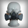 half face magnetic gas mask double filter against organic or acid gas