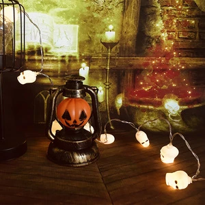 Halloween Pumpkin Led Table Kerosene Lamp Night Lamp Base Home Decor