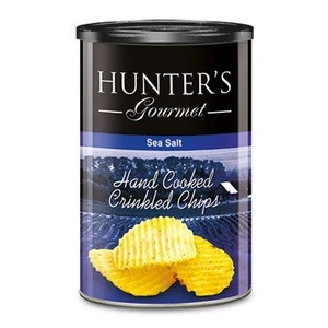 Hand Cooked Crinkled Chips Sea Salt
