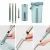 Import Hand Free Easy Use cleaner mop Self-washed magic flat mop set, plastic mop with bucket, home cleaning mop set from China