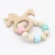 Import Hand Made Baby Wooden Teether Kids Silicone Beads Bracelet Teether toys from China