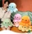 Import hand muffler Warm Hands Pillow Cartoon Octopus Winter Warmth Intervene Hand Changing Face and Mood Octopus Doll from China
