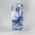 Import hand paint antique reproduction cylinder blue and white ceramic umbrella stand from China