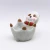 Import Hand-painted Ceramic Egg Holder, Christmas style Sloth Egg Holder from China