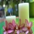 Import Handmade White Pillar Candles from Thailand