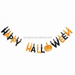Happy Halloween Banner Hanging Flags Shopping Mall Hotel School Decorations Pull Up Banner