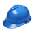 Hard Hat Construction Safety Hat Blue V Type Safety Helmet