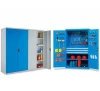 hardware industrial red tool cabinet display