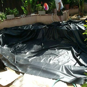 HDPE geomembrane pond liner for fish farm