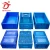 Import HDPE Heavy Duty Industry pallet box storage container foldable box folding collapsible turnover box plastic crate with lid from China