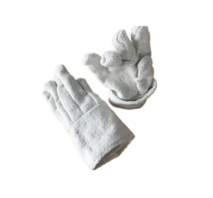 Heat Insulation Refractory Ceramic Fiber Finger Gloves
