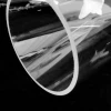 Heat Resistant Large Size Clear Transparent Quartz Tube