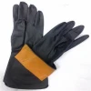 Heavy Duty Thin Industrial Black Rubber Glove From Manufacturer In Guangzhou