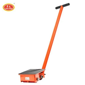 heavy load equipment machine moving roller skates transfer dolly trolley