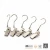 Import HH 4&quot; shop display clips boots shoes hat metal hangers ,metal clips hanger from Pakistan
