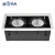 Import High brightness office room indoor lighting Single Double Triple Heads LED Downlight COB LED grille light from China