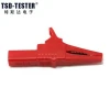 High Current Copper Insulated Safety Type Crocodile Big Clip CE CATIII 1000V /MAX.32A 4mm Jack Alligator