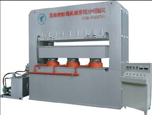 high-efficiency wood based panel hot press machine/partical board press