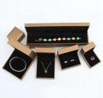 High grade filling paper jewelry packaging box necklace boxes jewelry box custom for jewelry display