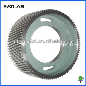 high precision custom forged steel cylindrical helical gears