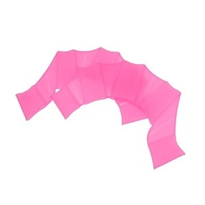High Qualities Silicone Hand Swimming Fins Flippers Swim Palm Finger Webbed Gloves Paddle Glove