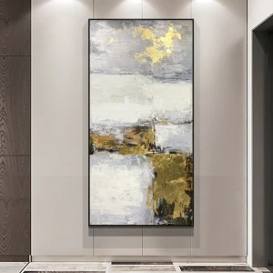 High Quality Abstract Modern Framed Canvas Hand Painted Oil Painting for Wall Decoration