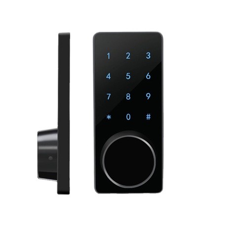 High quality auto black silver color wifi home house smart door lock