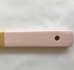 High quality bamboo cooking tools kitchen utensil with colorful handle