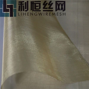 High Quality Brass Wire Mesh/ Copper Wire Woven Filter Mesh