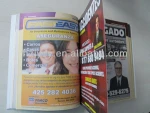 High quality colorful yellow page printing