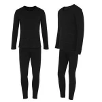High Quality Couples Electrical Intelligent Heating Underwear Set Top & Long Johns USB Rechargeable Unisex Heated Clothes