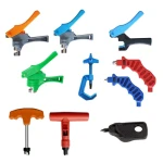 High quality drip irrigation system tools manual single  drip tape hole punch machine