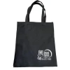 High Quality Easy To Carry Multi-Purpose Use Durable Black Canvas Bag With Inner Pocket