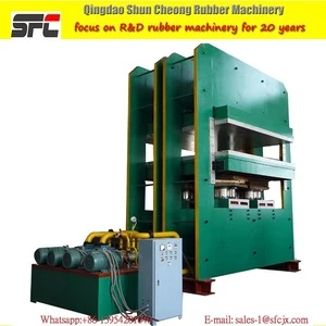 high quality frame type hydraulic platen rubber vulcanizing press machine for rubber parts