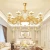 Import High Quality   Glass Lampshade Ceiling Luxury Chandelier Lighting  Fixture from China
