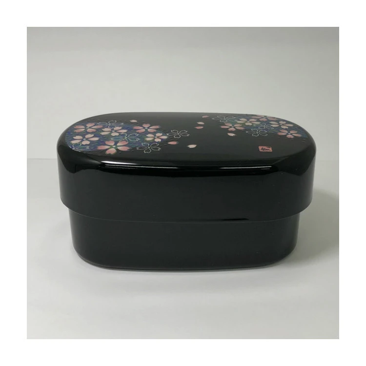 High quality Japanese lacquer box with bowl and chopsticks