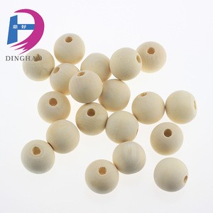 High Quality Lotus Natural Wood Bead With Hole