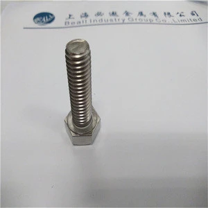 High quality M8 Hastelloy C22 alloy steel bolt price per piece