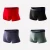 Import High Quality Male Solid Color Intimate Boxer Briefs Mid Waist Homme Stylish Panties Comfortable Modal Short Men Underwear Boxer from China