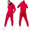 High Quality Mens Training Fitness Gym Sports Suit Track Suits Custom Design Trousers Two 2 Piece Set Jogging Tracksuit For Men