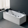 High quality one person home bath hydrotherapy whirlpool bathtub acrylic water tub massage bubble bath bathtube