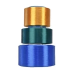 High quality 100% polyester textured yarn Dyed blended yarn hand knitting yarn for knitting