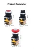 High-quality self-locking emergency stop STOP switch
