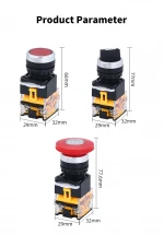 High-quality self-locking emergency stop STOP switch