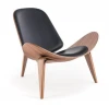 High quality shell chair for living room / plywood chair / wood chair
