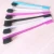 High Quality Single Use Disposable Cosmetic Makeup Tools Fine Tip Eyeliner Brushes Applicators With Mini Comb Head