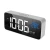 Import High quality smart LED mirror display small digital table bedside clock from China