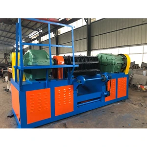 High quality waste tire recycling machine/durable waste tyre recycling to reclaimed rubber production line