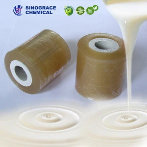 high quality water based PSA emulsion adhesive glue for Sticky note